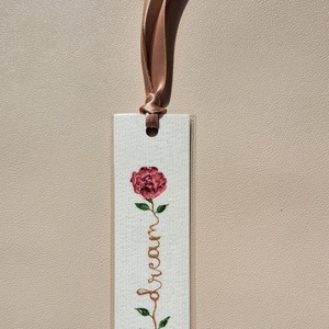 Akvarell festett könyvjelző - Meska.hu