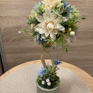 Tavaszi kis fácska  - otthon & életmód - dekoráció - asztal és polc dekoráció - asztaldísz - Meska.hu