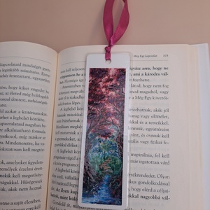 Akvarell festett könyvjelző - könyv & zene - könyvjelző - Meska.hu