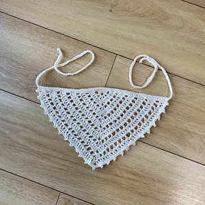 Pico fehér bandana fejkendő - ruha & divat - sál, sapka, kendő - fejpánt - Meska.hu