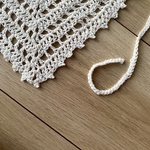 Pico fehér bandana fejkendő - ruha & divat - sál, sapka, kendő - fejpánt - Meska.hu