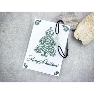 Merry Christmas akvamarin angyal karkötő, Ékszer, Karkötő, Karkötő medállal, , MESKA