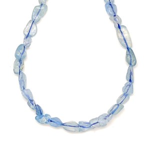 Akvamarin pebble 5-9mm  ékszerkészítő alapanyag (füzér), Kellékek & szerszámok, Ásvány alapanyag, Ásványfüzér, , MESKA