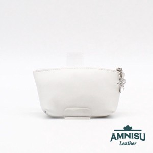 Fehér - metálkék kettő cipzáras kulcstartó - LIMITÁLT B3002 - táska & tok - kulcstartó & táskadísz - kulcstartó - Meska.hu