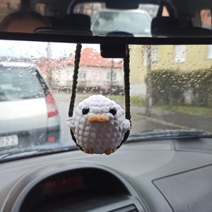 Hintázó liba, Otthon & Életmód, Dekoráció, Fali és függő dekoráció, Függődísz, Horgolás, MESKA