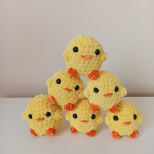 Horgolt csibe, Játék & Sport, Plüssállat & Játékfigura, Madár, Horgolás, MESKA