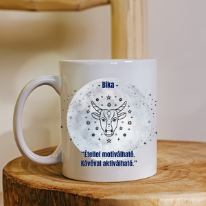 Bögre - Bika csillagjeggyel - Meska.hu