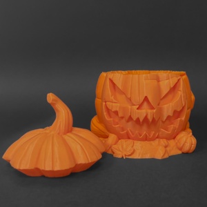 Halloweeni Jack-O' tároló - otthon & életmód - dekoráció - halloween - halloweeni dekoráció - Meska.hu