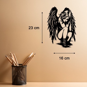 Fallen Angel - Egyedi kompakt fali dekoráció - otthon & életmód - dekoráció - fali és függő dekoráció - falra akasztható dekor - Meska.hu
