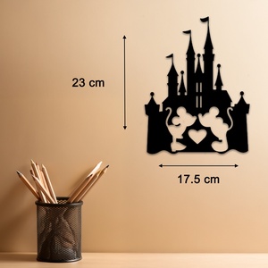 Disney Castle - Egyedi kompakt fali dekoráció - otthon & életmód - dekoráció - fali és függő dekoráció - falra akasztható dekor - Meska.hu