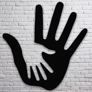 Little Big Hand - Egyedi kompakt fali dekoráció, Otthon & Életmód, Dekoráció, Fali és függő dekoráció, Falra akasztható dekor, , MESKA