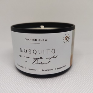 Szúnyogriasztó gyertya, citronellával - otthon & életmód - gyertya, illat, aroma - gyertya - Meska.hu