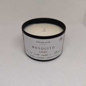 Szúnyogriasztó gyertya, light - otthon & életmód - gyertya, illat, aroma - gyertya - Meska.hu