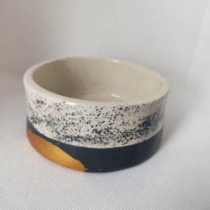 Kintsugi kerámia gyertya - otthon & életmód - gyertya, illat, aroma - gyertya - Meska.hu