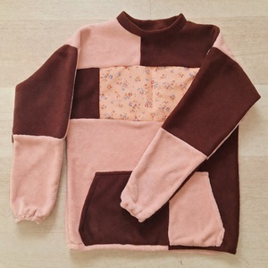 Patchwork Pulóver , Ruha & Divat, Női ruha, Pulóver, Patchwork, foltvarrás, Varrás, MESKA