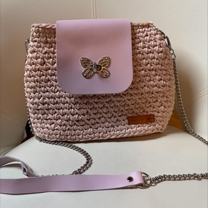 �Ladybird táska rózsaszín színben - táska & tok - kézitáska & válltáska - válltáska - Meska.hu