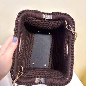 �Clutch barna színben - táska & tok - kézitáska & válltáska - kézitáska - Meska.hu