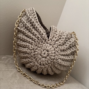 �Dolce táska bézs színben, Táska & Tok, Kézitáska & válltáska, Alkalmi táska, Horgolás, MESKA