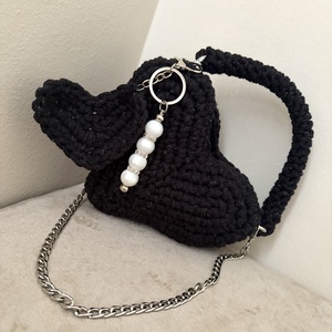 Kézműves táska charm - táska & tok - kulcstartó & táskadísz - táskadísz - Meska.hu