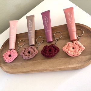 Száj alakú kulcstartó/táska charm - táska & tok - kulcstartó & táskadísz - kulcstartó - Meska.hu