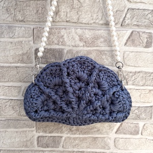 �Pearl táska farmer kék színben - Meska.hu