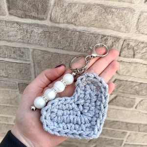 Kézműves táska charm - Meska.hu