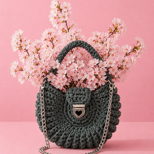 �Bloom táska zsálya színben - Meska.hu