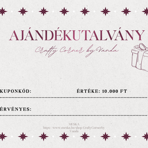 Ajándékutalvány - 10.000 Ft - táska & tok - variálható táska - Meska.hu