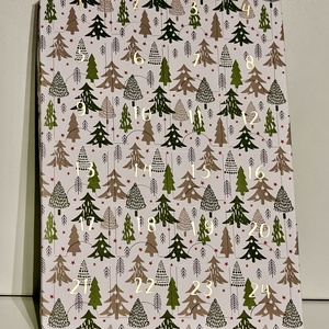 Adventi naptár kislányoknak charm karkötőkkel, Karácsony, Adventi díszek, Adventi naptár, Papírművészet, MESKA