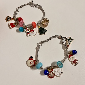 Adventi naptár kislányoknak charm karkötőkkel - karácsony - adventi díszek - adventi naptár - Meska.hu