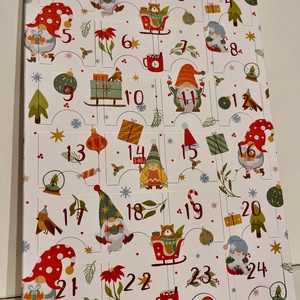 Adventi naptár kislányoknak charm karkötőkkel, Karácsony, Adventi díszek, Adventi naptár, Papírművészet, MESKA
