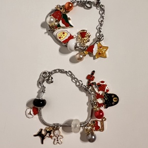 Adventi naptár kislányoknak charm karkötőkkel - karácsony - adventi díszek - adventi naptár - Meska.hu