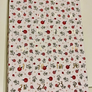 Adventi naptár kislányoknak charm karkötőkkel, Karácsony, Adventi díszek, Adventi naptár, Papírművészet, MESKA