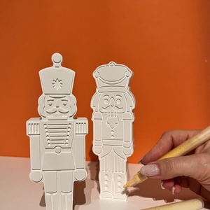 DIY Karácsonyi Diótörő figurák - színezhető - Meska.hu