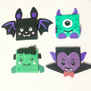 DIY Halloween mini festőkészlet - diy (csináld magad) - egységcsomag - Meska.hu