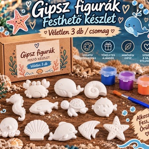 Festhető gipszfigura csomag - Meska.hu