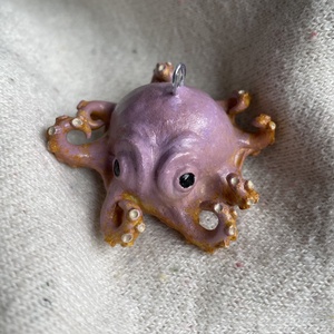 Aranyos polip dísz, Kellékek & szerszámok, Dekorációs kellékek, Figurák, Szobrászat, MESKA