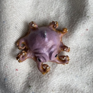 Aranyos polip dísz - kellékek & szerszámok - dekorációs kellékek - figurák - Meska.hu