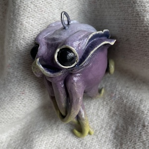 Kézzel készített tengeri élőlény akasztós dísz, Kellékek & szerszámok, Dekorációs kellékek, Figurák, Szobrászat, MESKA