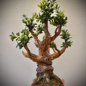 Kézműves bonsai fa � Egyedi dekoráció - Meska.hu