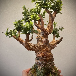 Kézműves bonsai fa � Egyedi dekoráció - otthon & életmód - dekoráció - asztal és polc dekoráció - asztaldísz - Meska.hu