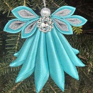 Türkizkék angyal, Karácsony, Karácsonyi lakásdekoráció, Karácsonyfadíszek, Mindenmás, MESKA