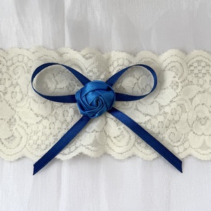 Esküvői combcsipke - legényfogó - Meska.hu