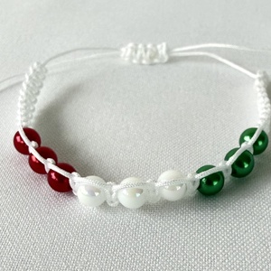 Makramé karkötő, Ékszer, Karkötő, Fonott karkötő, Csomózás, MESKA