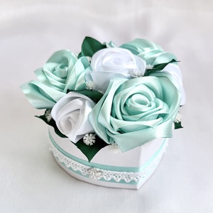 Menta rózsabox - Meska.hu