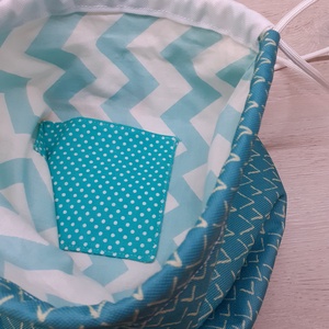 Rókás hátizsák, gym bag, vízhatlan - játék & sport - ovis felszerelés - ovis hátizsák - Meska.hu