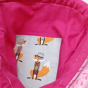 Rókás hátizsák, gym bag vízhatlan -  - Meska.hu