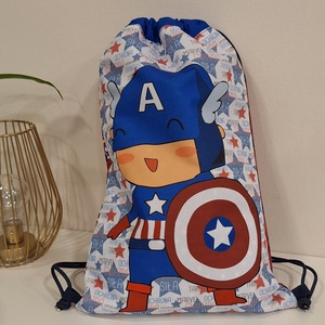 Amerika Kapitány hátizsák, Játék & Sport, Ovis felszerelés, Ovis hátizsák, Varrás, MESKA