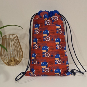 Amerika Kapitány hátizsák - játék & sport - ovis felszerelés - ovis hátizsák - Meska.hu