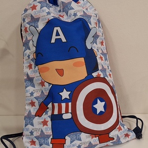 Amerika Kapitány hátizsák - játék & sport - ovis felszerelés - ovis hátizsák - Meska.hu